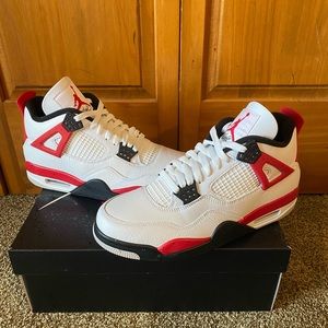 Jordan 4 Retro ‘Red Cement’ | Size 9.5